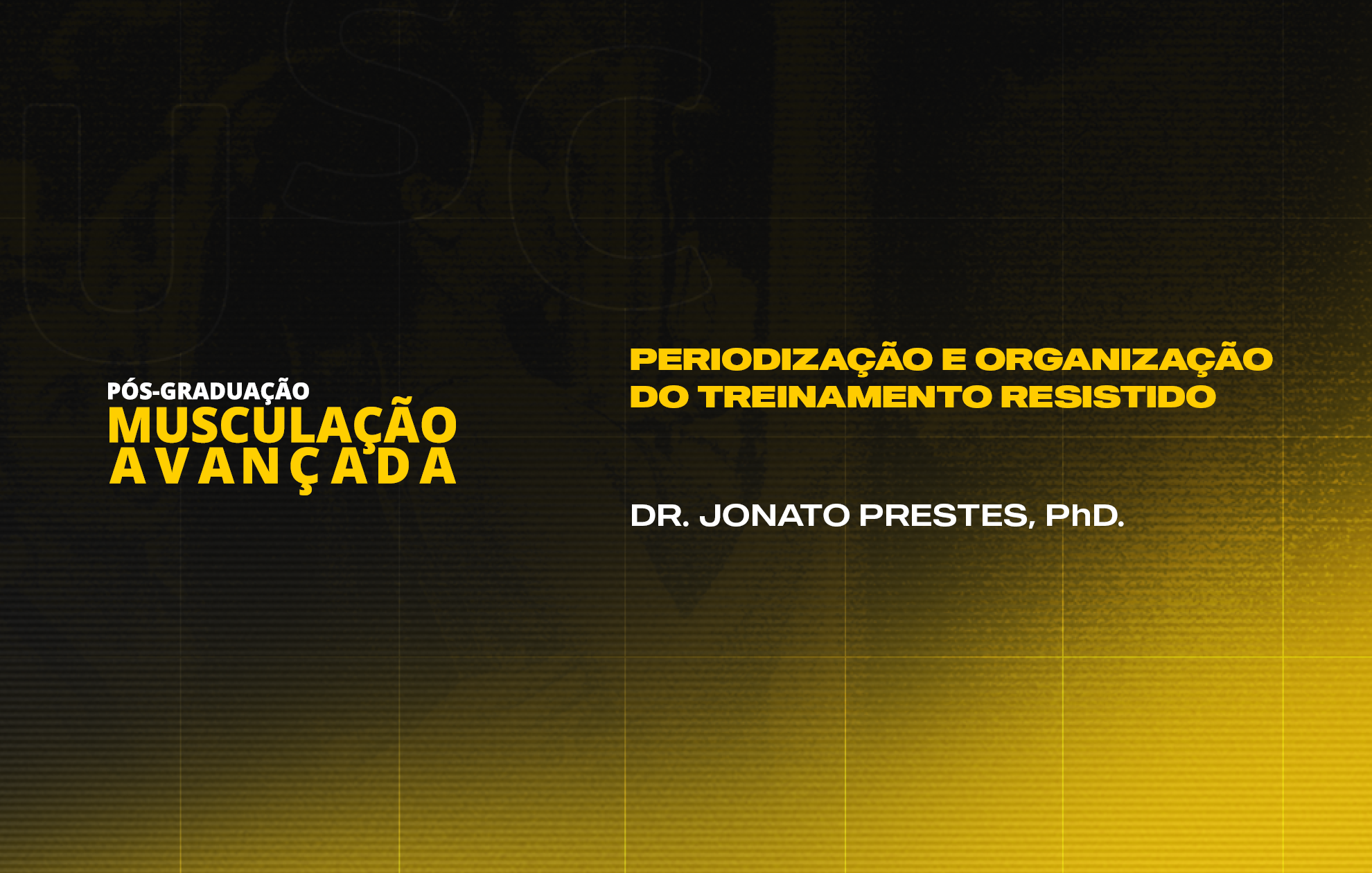 Course Image PERIODIZAÇÃO E ORGANIZAÇÃO DO TREINAMENTO RESISTIDO E AERÓBIO