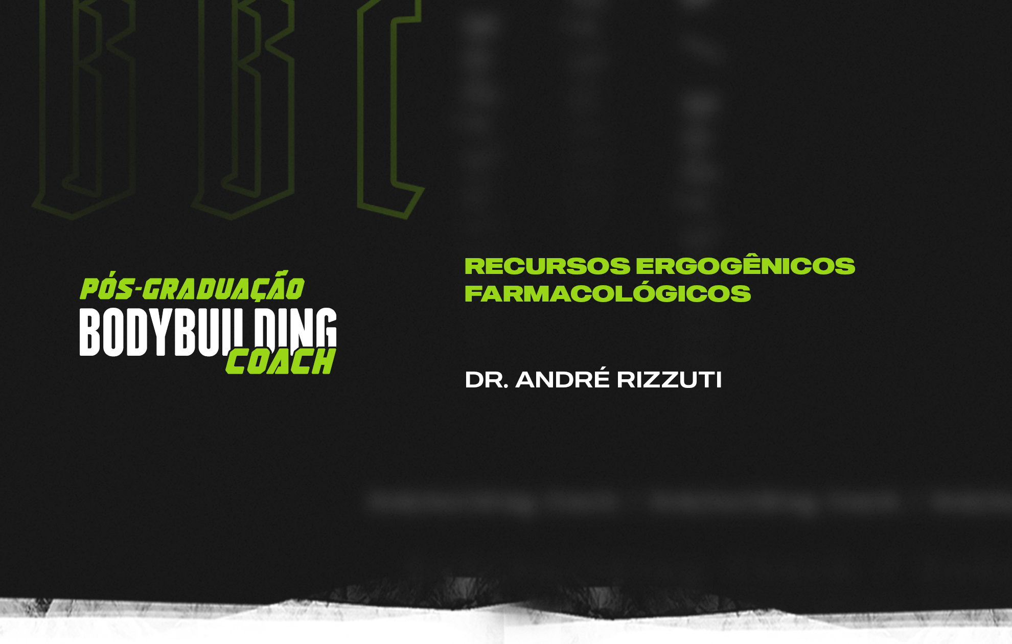 Course Image RECURSOS ERGOGÊNICOS FARMACOLÓGICOS PARA ALTA PERFORMANCE