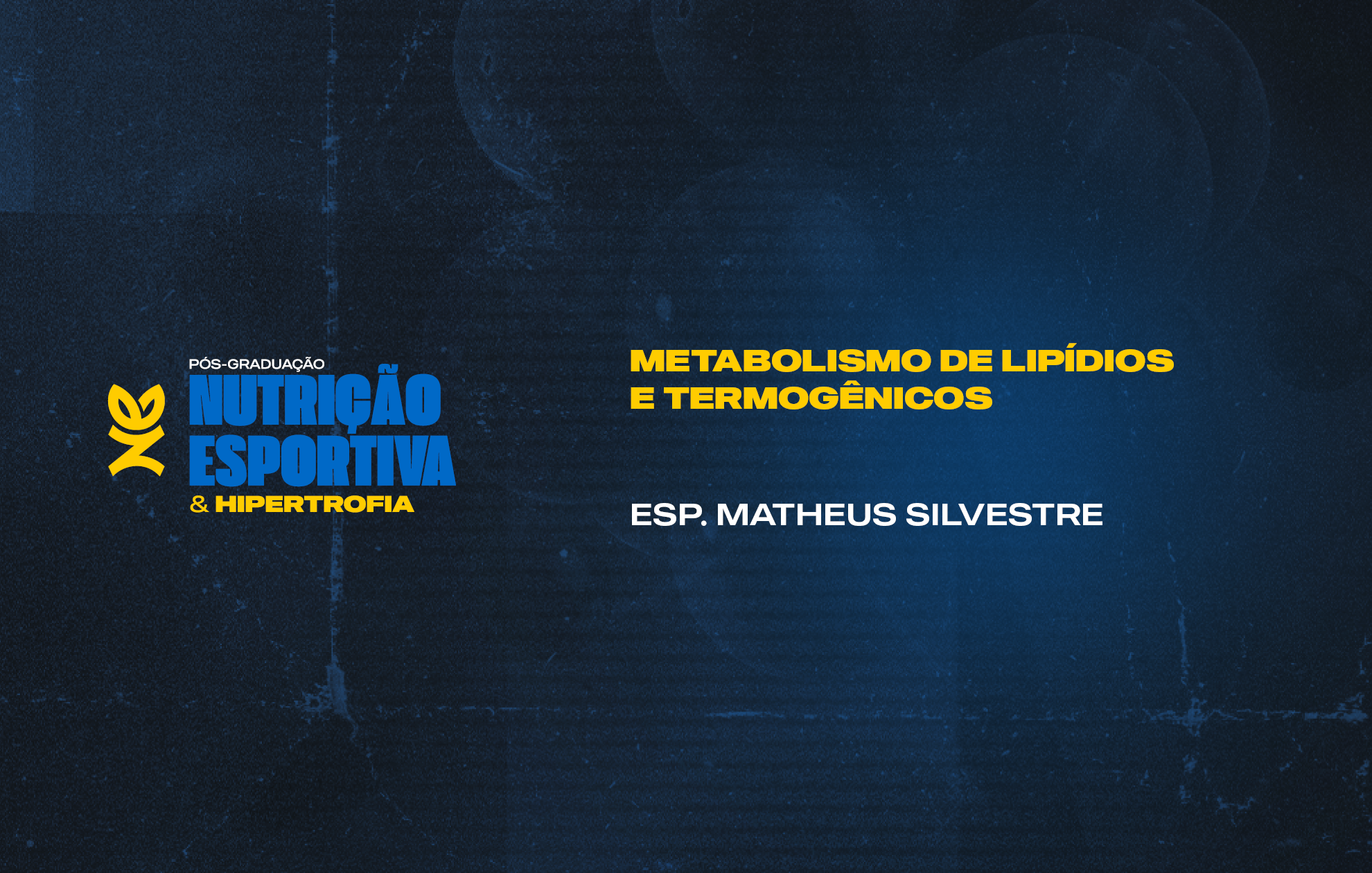 Course Image METABOLISMO DE LIPÍDIOS E TERMOGENICOS
