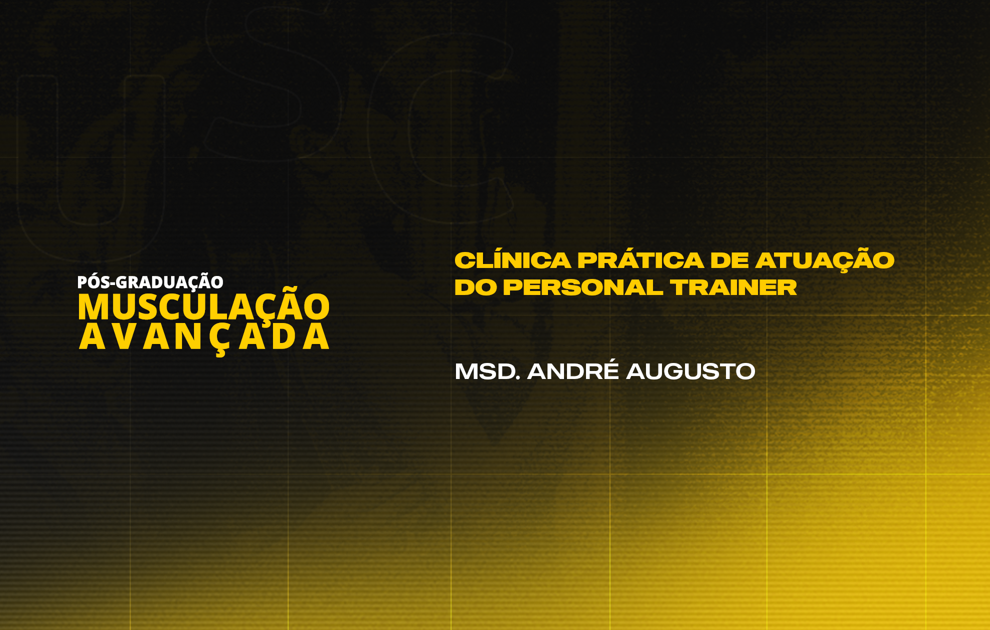 Course Image CLÍNICA PRÁTICA DE ATUAÇÃO DO PERSONAL TRAINER