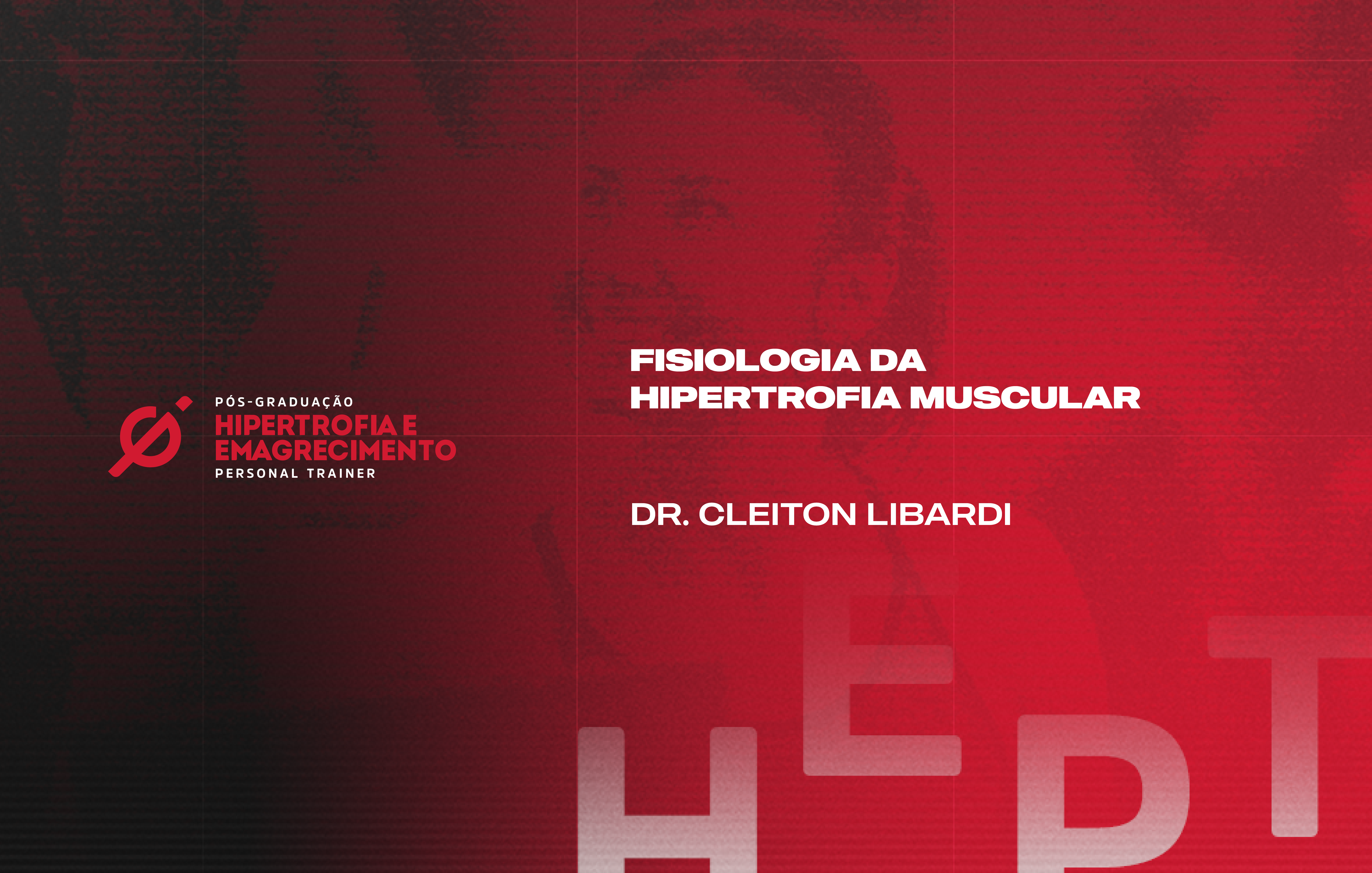 Course Image FISIOLOGIA DA HIPERTROFIA MUSCULAR