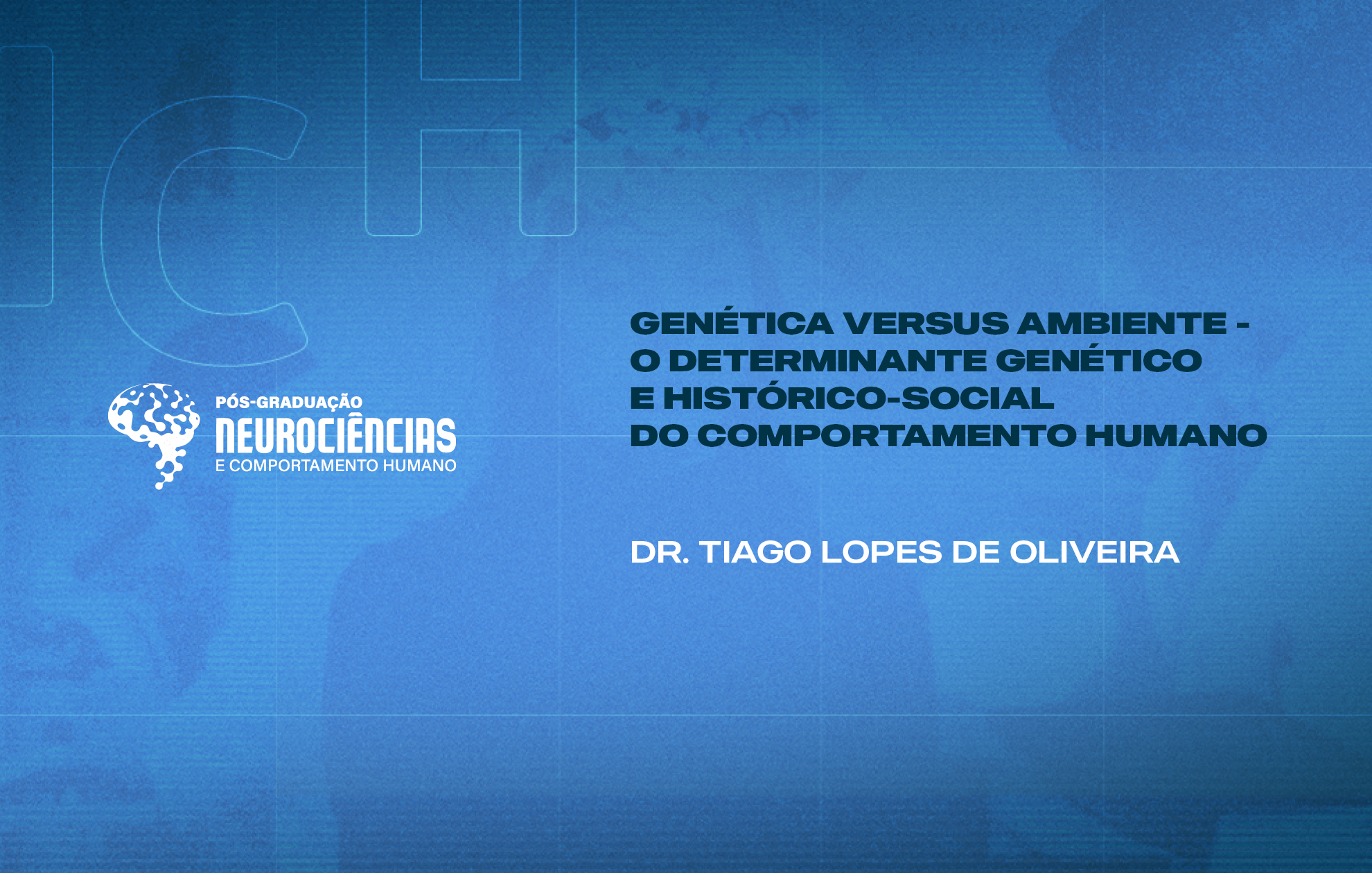 Course Image GENÉTICA VS AMBIENTE - O DETERMINANTE GENÉTICO E HISTÓRICO-SOCIAL DO COMPORTAMENTO HUMANO