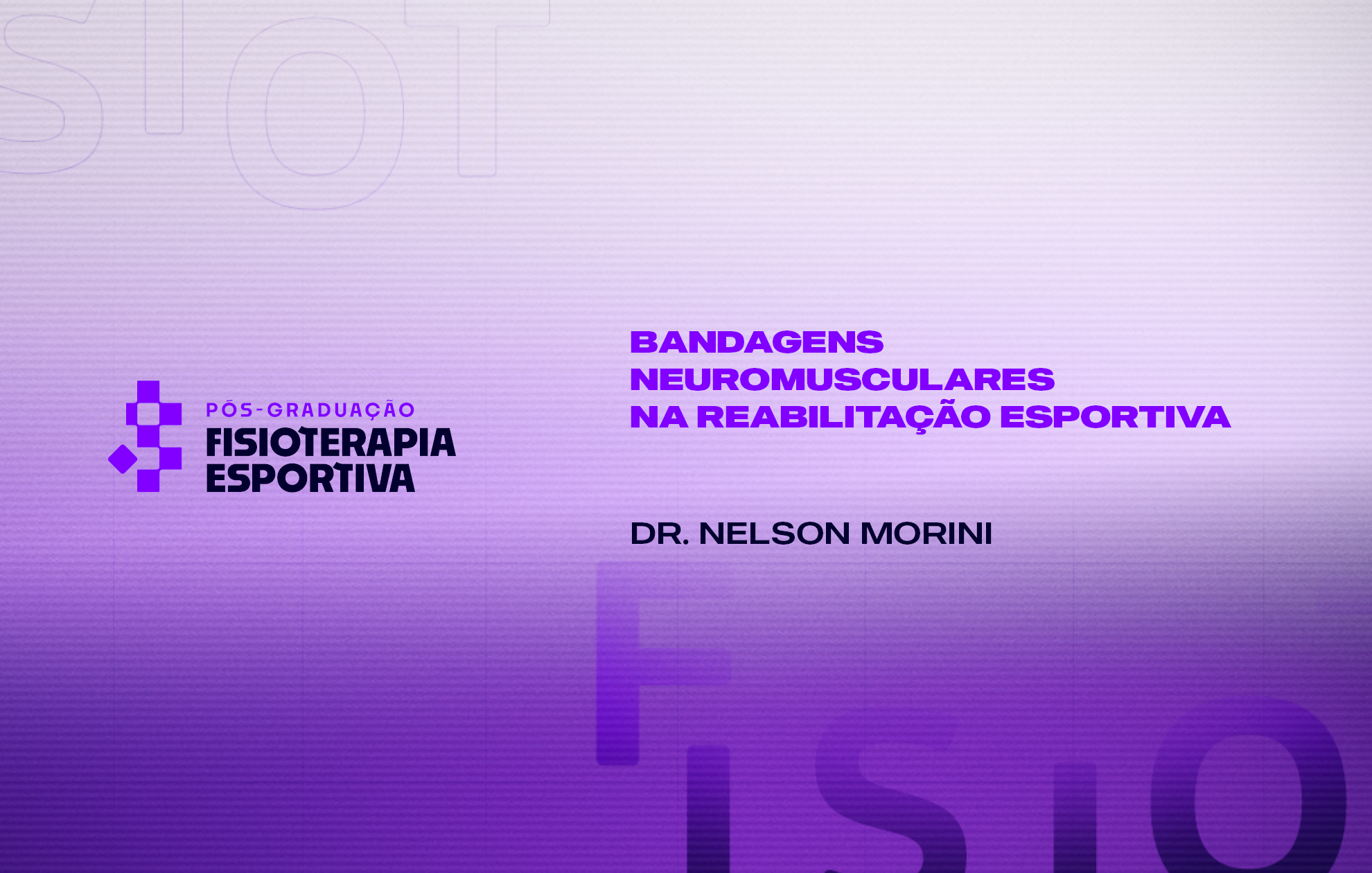 Course Image BANDAGENS NEUROMUSCULARES NA REABILITAÇÃO ESPORTIVA