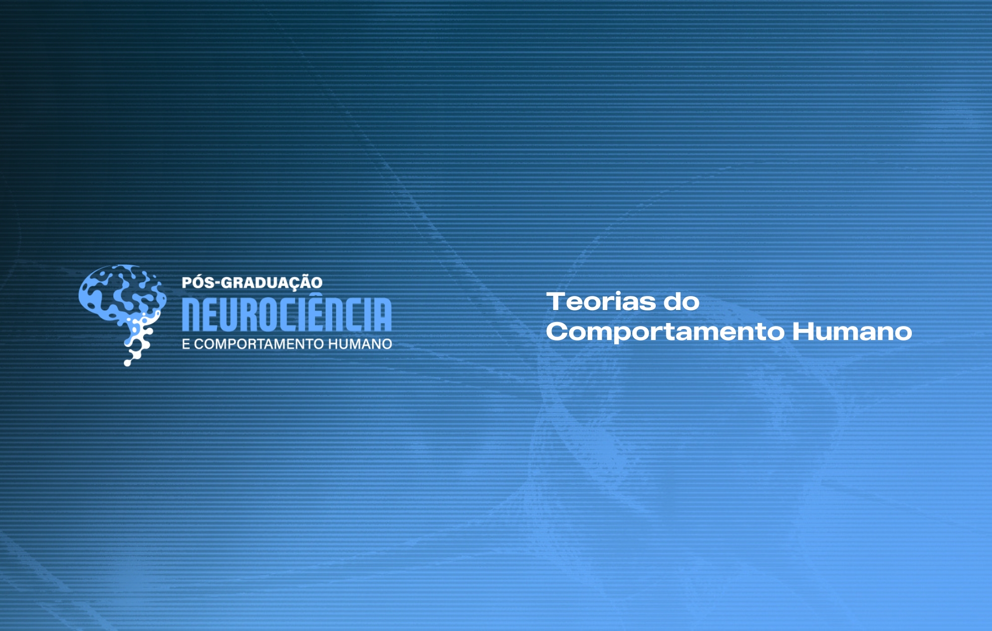 Course Image TEORIAS DO COMPORTAMENTO HUMANO