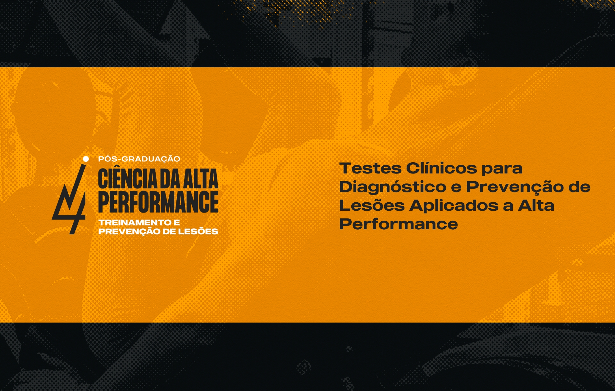 Course Image TESTES CLÍNICOS PARA DIAGNÓSTICO E PREVENÇÃO DE LESÕES APLICADO A ALTA PERFORMANCE