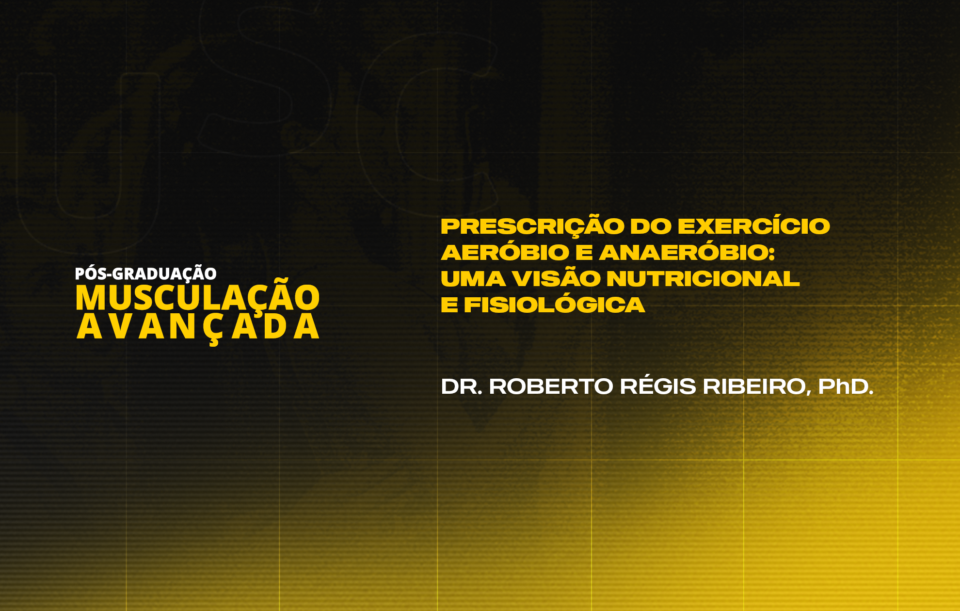 Course Image PRESCRIÇÃO DO EXERCÍCIO AERÓBIO E ANAERÓBIO: UMA VISÃO NUTRICIONAL E FISIOLÓGICA