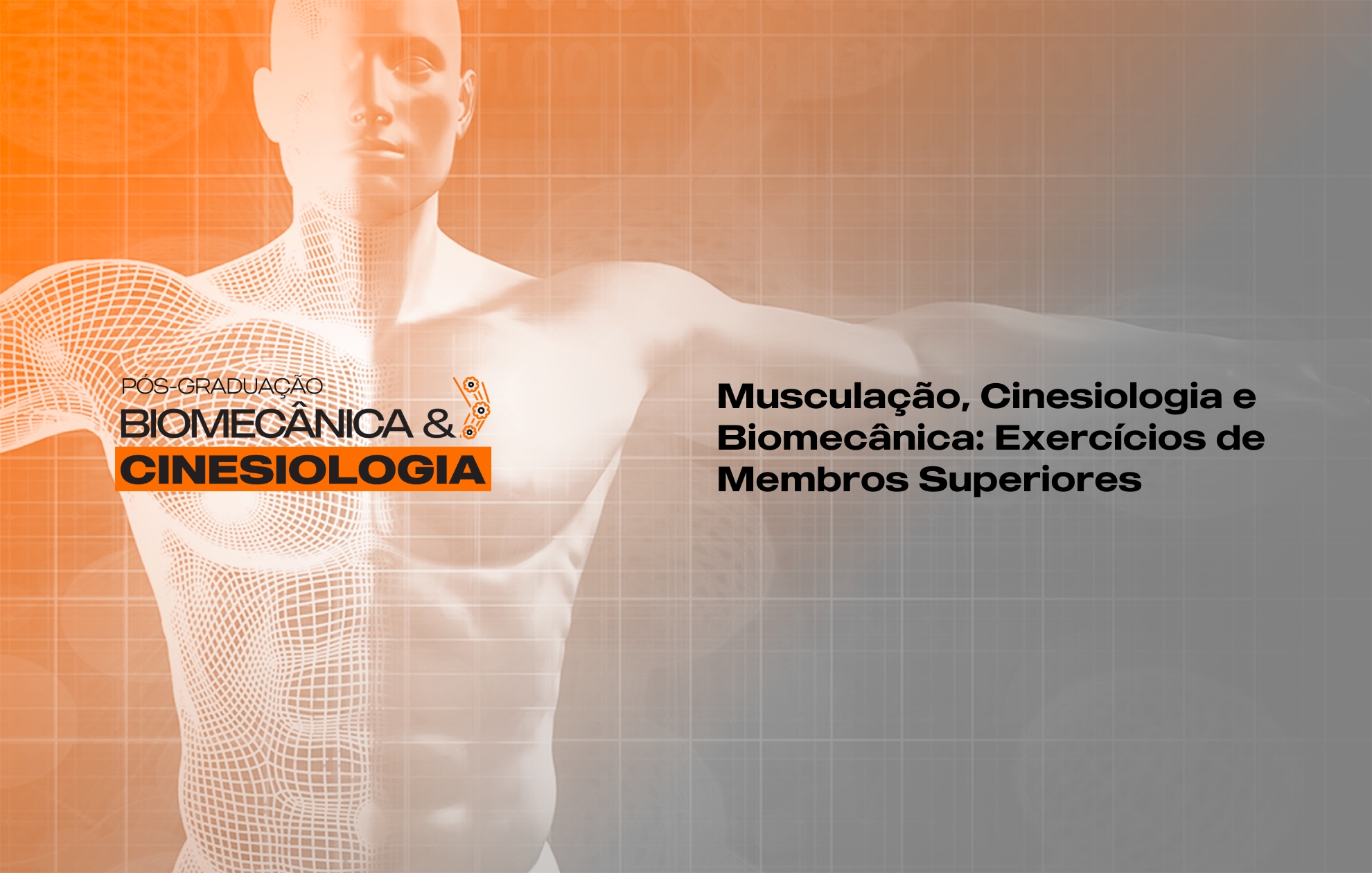 Course Image MUSCULAÇÃO, CINESIOLOGIA E BIOMECÂNICA: EXERCÍCIOS DE MEMBROS SUPERIORES 