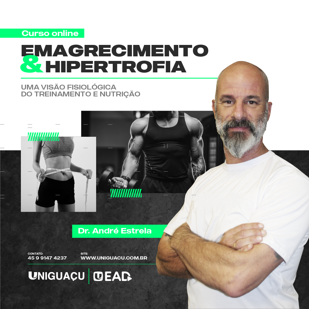 Course Image EMAGRECIMENTO E HIPERTROFIA: UMA VISÃO FISIOLÓGICA DO TREINAMENTO E DA NUTRIÇÃO