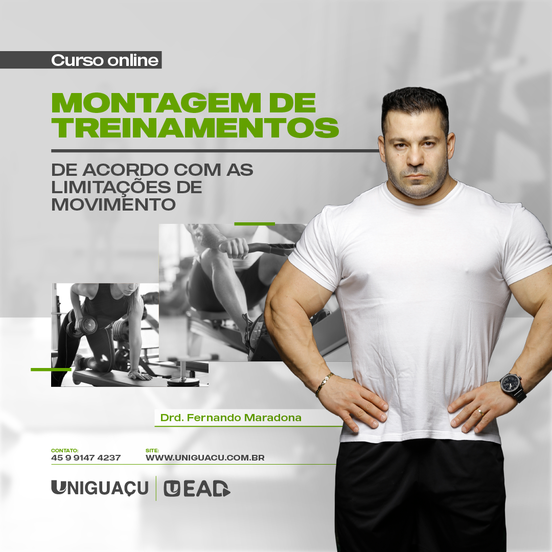 Course Image MONTAGEM DE TREINAMENTOS DE ACORDO COM AS LIMITAÇÕES DE MOVIMENTO