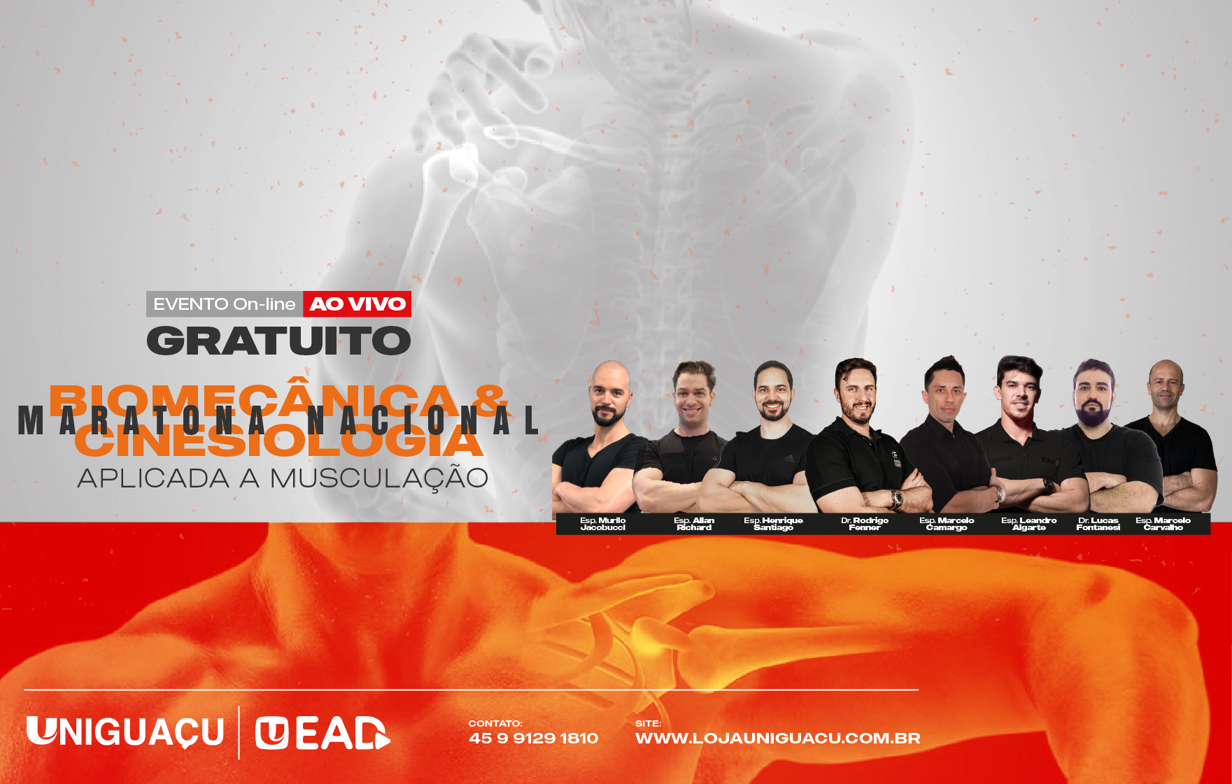 Course Image MARATONA NACIONAL BIOMECÂNICA E CINESIOLOGIA