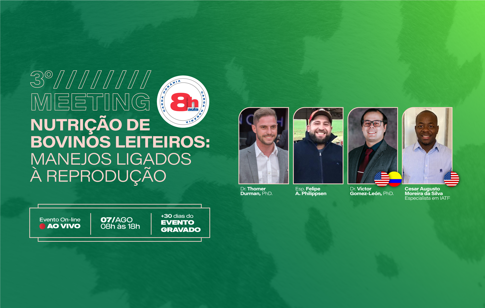 Course Image III MEETING DE NUTRIÇÃO DE BOVINOS LEITEIROS: MANEJOS LIGADOS A REPRODUÇÃO
