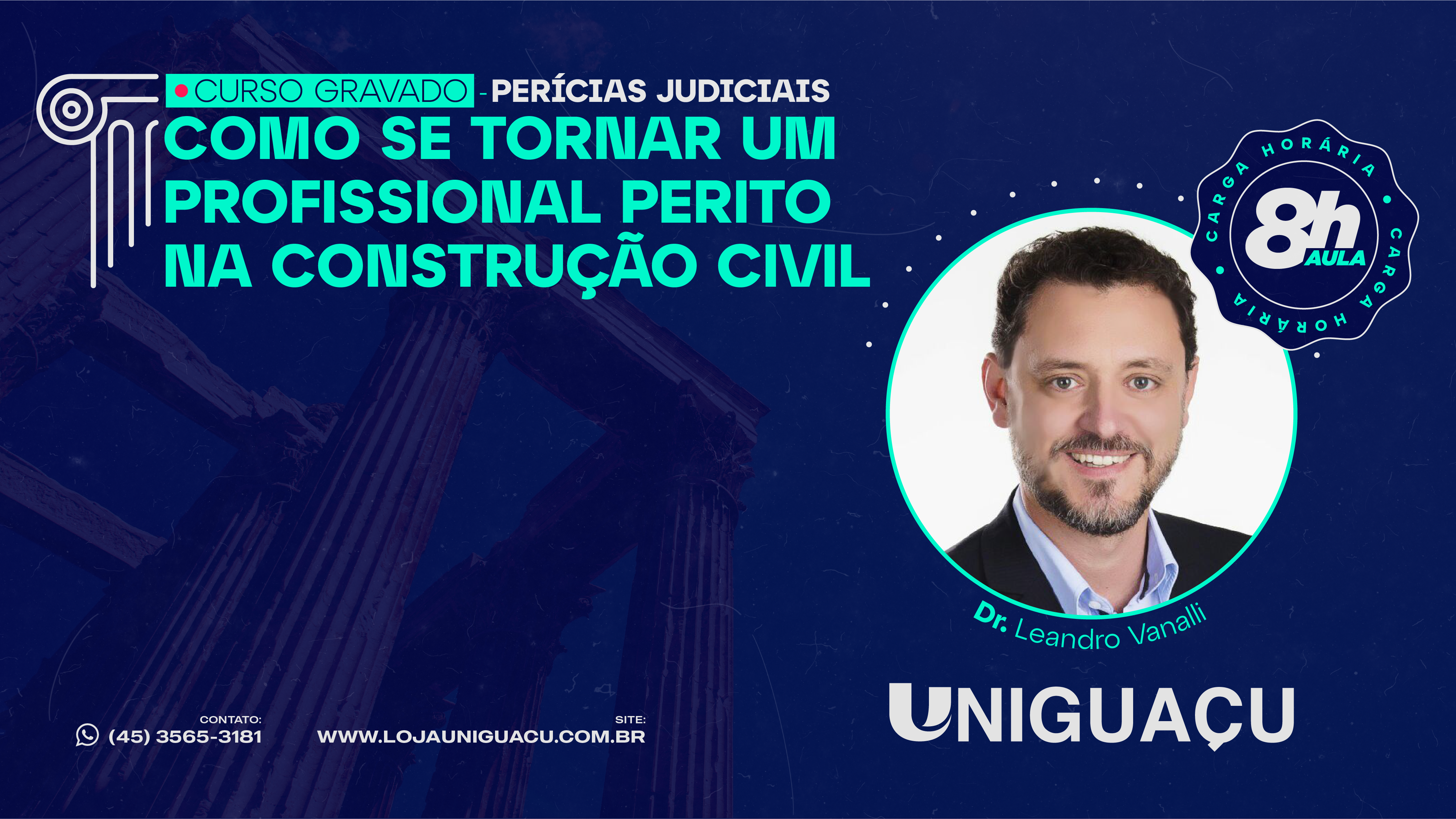 Course Image CURSO GRAVADO - PERÍCIAS JUDICIAIS - COMO SE TORNAR UM PROFISSIONAL PERITO NA CONSTRUÇÃO CIVIL