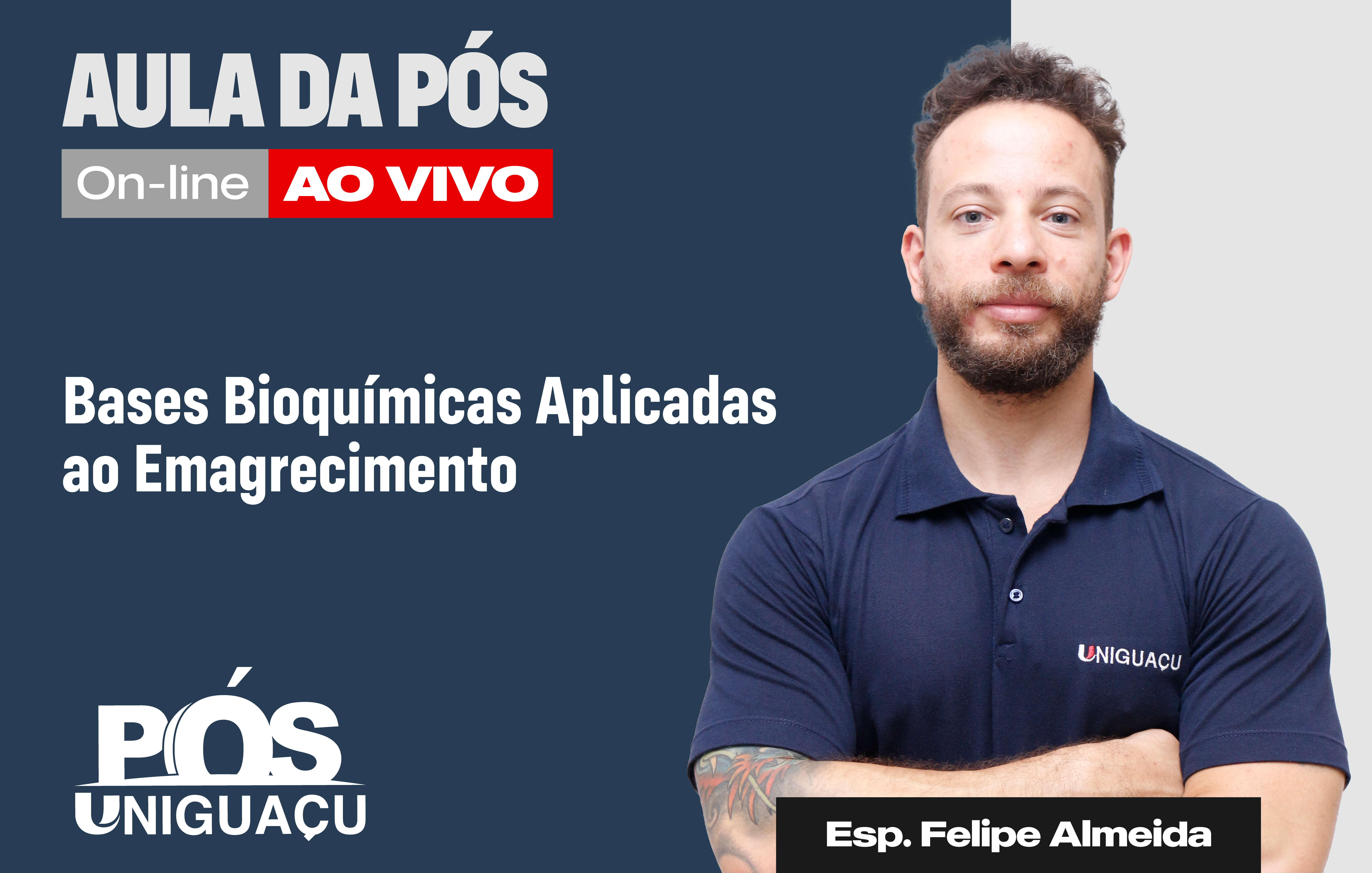 Course Image NUT-GO-T02 - BASES BIOQUÍMICAS APLICADAS AO EMAGRECIMENTO