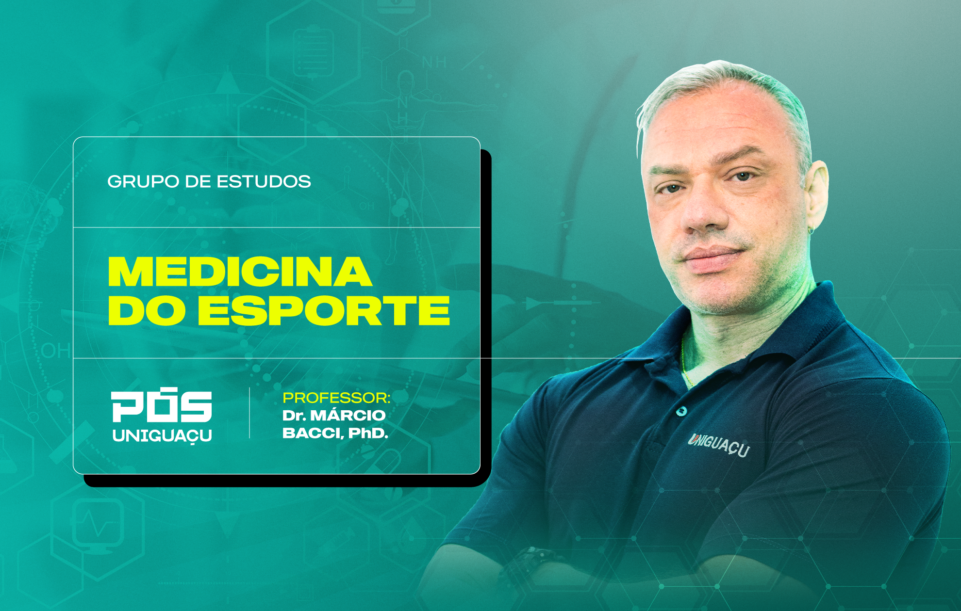 Course Image MEDICINA DO ESPORTE - Dr. Márcio Bacci - Exclusivo para alunos da Pós-Graudação de Medicina do Esporte