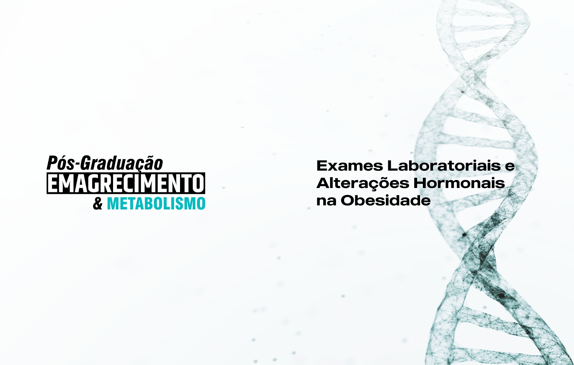 Course Image EXAMES LABORATORIAIS E ALTERAÇÕES HORMONAIS NA OBESIDADE