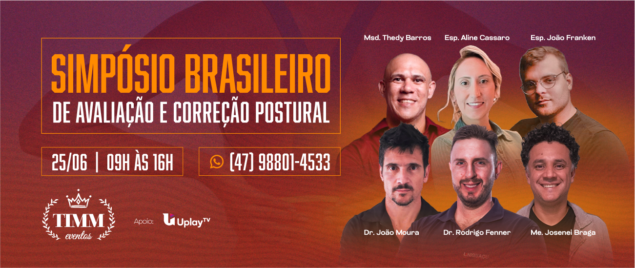 Course Image SIMPÓSIO BRASILEIRO DE AVALIAÇÃO E CORREÇÃO POSTURAL