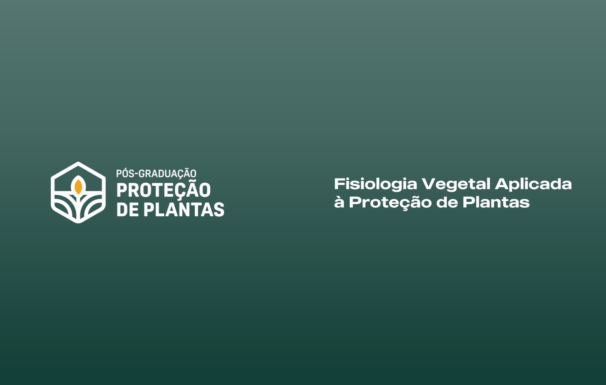 Course Image FISIOLOGIA VEGETAL APLICADA À PROTEÇÃO DE PLANTAS
