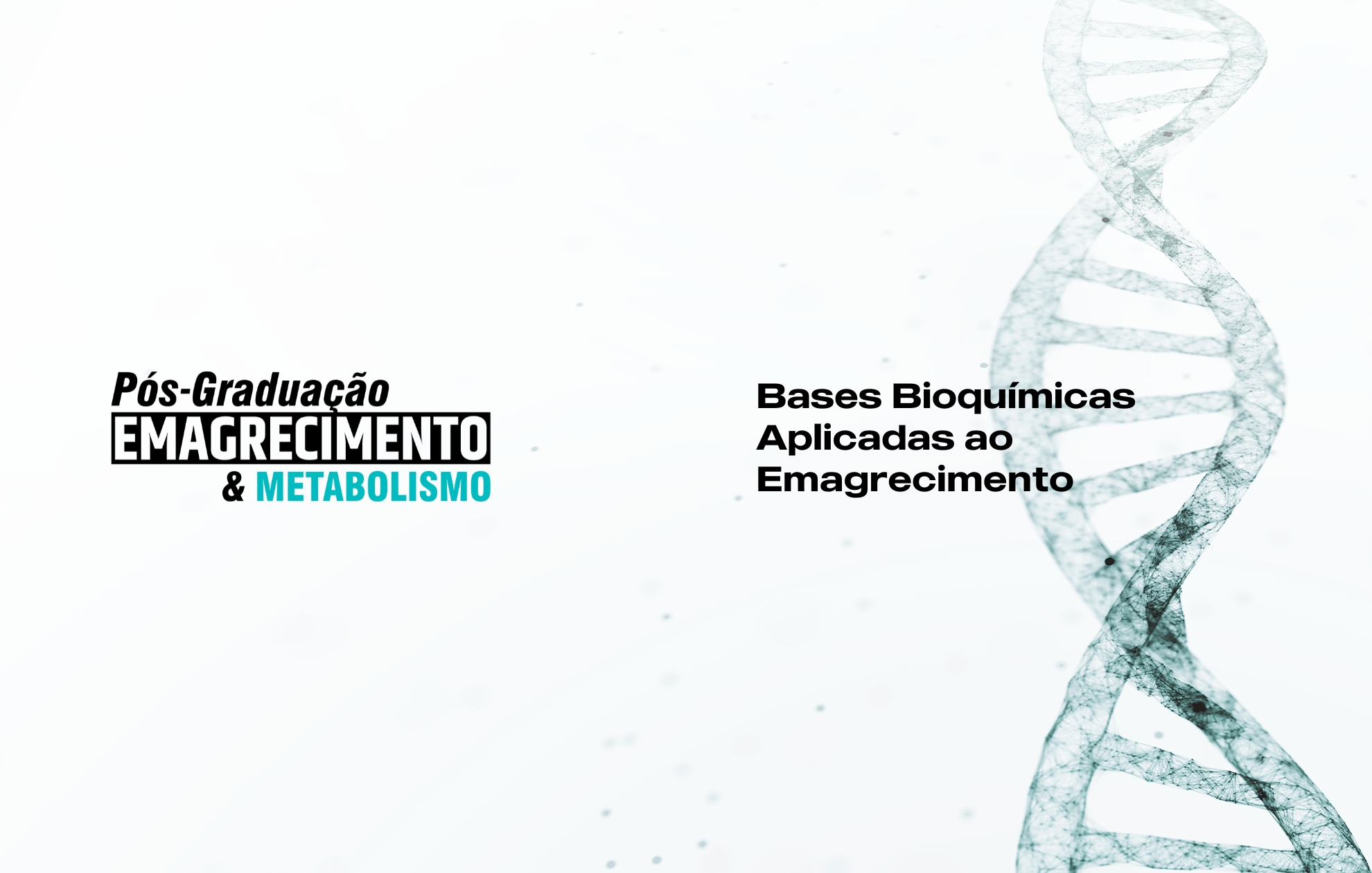 Course Image BASES BIOQUÍMICAS APLICADAS AO EMAGRECIMENTO
