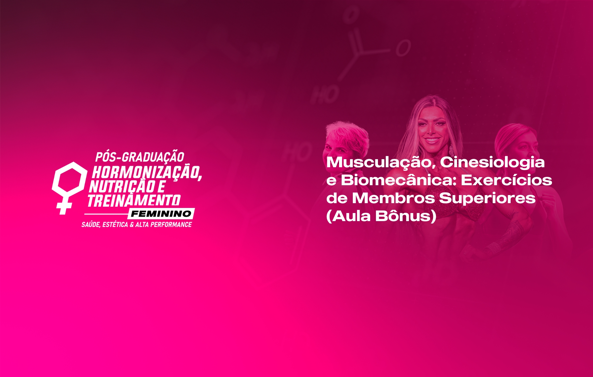 Course Image MUSCULAÇÃO, CINESIOLOGIA E BIOMECÂNICA: EXERCÍCIOS DE MEMBROS SUPERIORES (AULA BÔNUS)