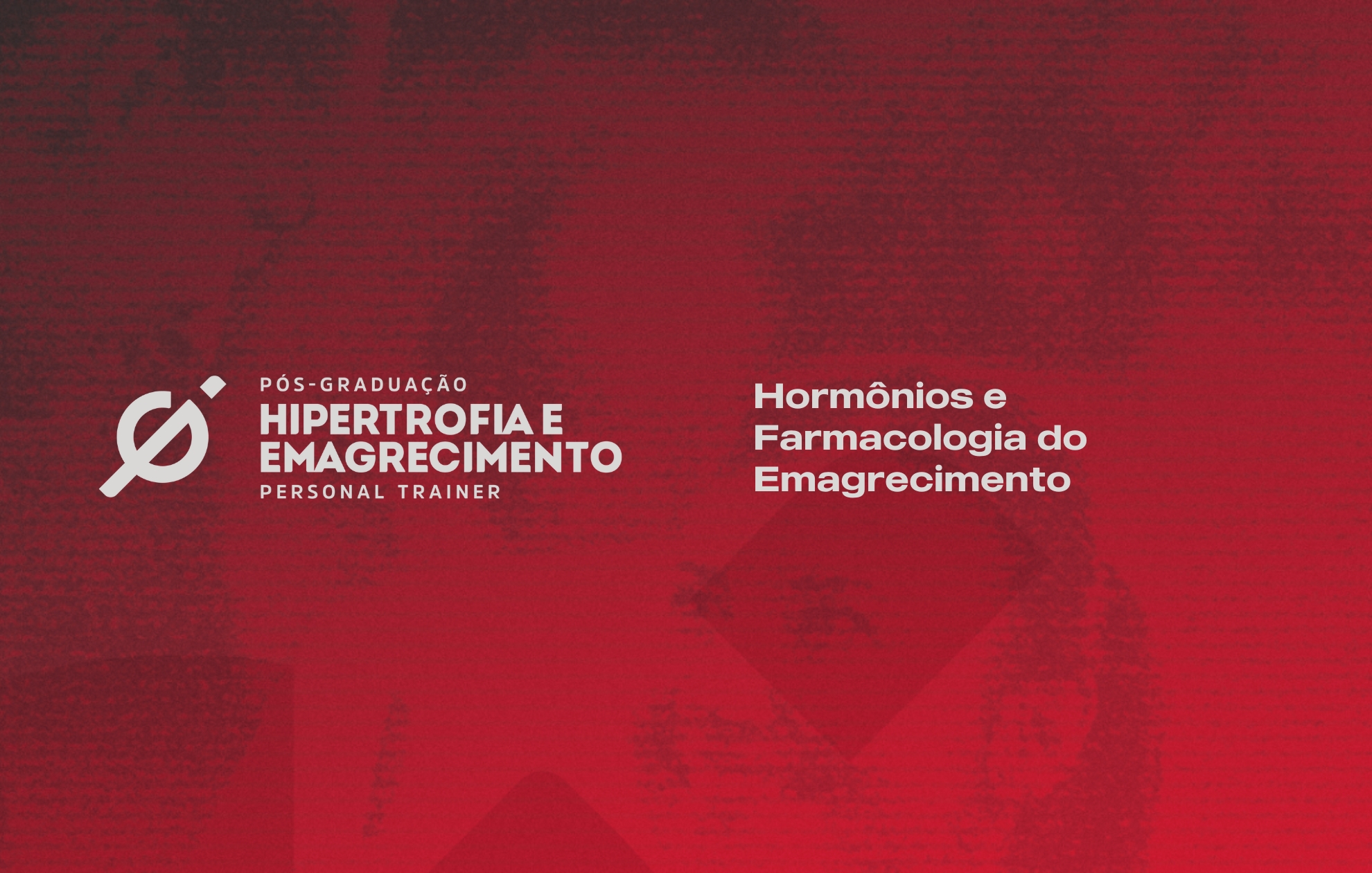 Course Image HORMÔNIOS E FARMACOLOGIA DO EMAGRECIMENTO