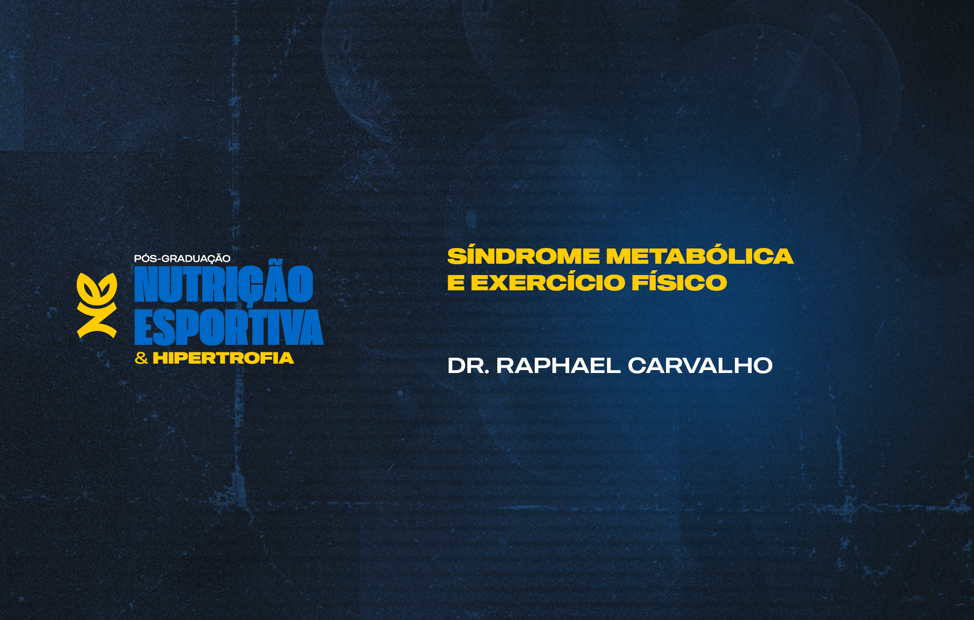 Course Image SÍNDROME METABÓLICA E EXERCÍCIO FÍSICO